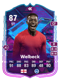 Danny Welbeck Flashback Player 87 OVR