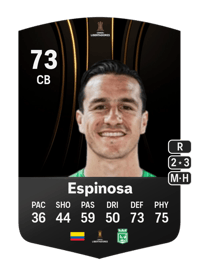 Bernardo Espinosa CONMEBOL Libertadores 73 OVR
