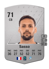Vincent Sasso Common 71 OVR