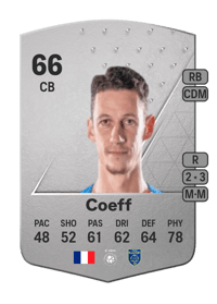 Alexandre Coeff Common 66 OVR