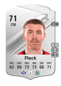 John Fleck Rare 71 OVR