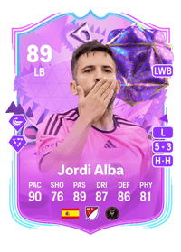 Jordi Alba Ultimate Birthday 89 OVR