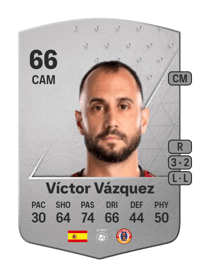 Víctor Vázquez Common 66 OVR