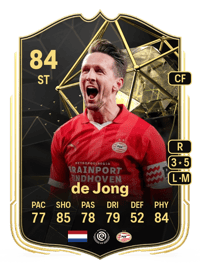 Luuk de Jong Team of the Week 84 OVR