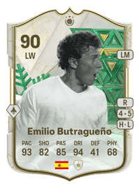 Emilio Butragueño Winter Wildcards ICON 90 OVR