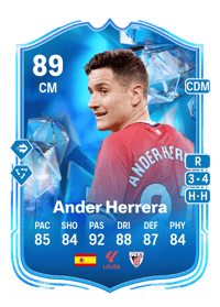 Ander Herrera Fantasy FC 89 OVR