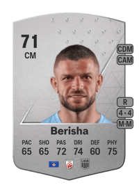 Valon Berisha Common 71 OVR