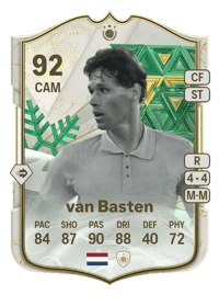 Marco van Basten Winter Wildcards ICON 92 OVR