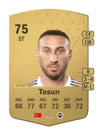 Cenk Tosun Common 75 OVR