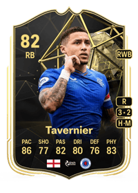 James Tavernier Team of the Week 82 OVR
