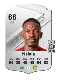 Toto Nsiala Rare 66 OVR