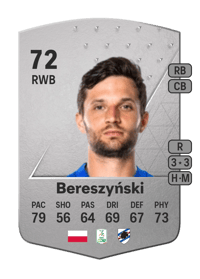 Bartosz Bereszyński Common 72 OVR
