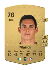 Aïssa Mandi Common 76 OVR