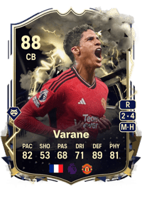 Raphaël Varane Thunderstruck 88 OVR