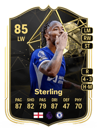 Raheem Sterling Team of the Week 85 OVR