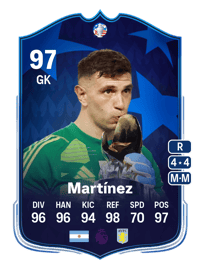 Emiliano Martínez Copa América International Stars 97 OVR