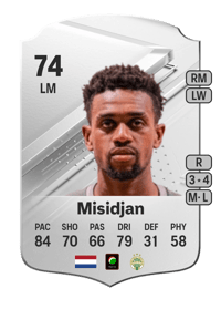 Virgil Misidjan Rare 74 OVR