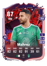 Riyad Mahrez Trailblazers 87 OVR