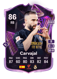 Carvajal Triple Threat 86 OVR