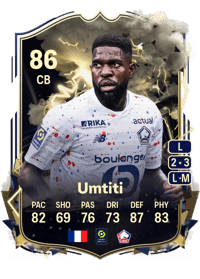 Samuel Umtiti Thunderstruck 86 OVR