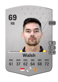 Sandy Walsh Common 69 OVR