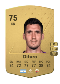 Matías Dituro Common 75 OVR