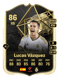 Lucas Vázquez Team of the Week 86 OVR