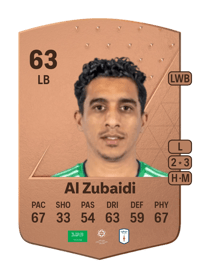 Ibrahim Al Zubaidi Common 63 OVR