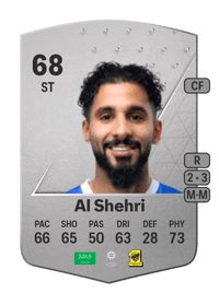 Saleh Al Shehri Common 68 OVR