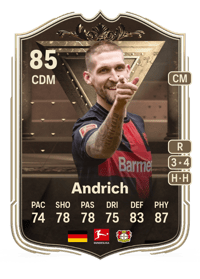 Robert Andrich Centurions 85 OVR