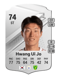 Hwang Ui Jo Rare 74 OVR
