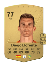 Diego Llorente Common 77 OVR