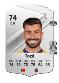 Tozé Rare 74 OVR