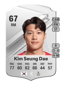 Kim Seung Dae Rare 67 OVR