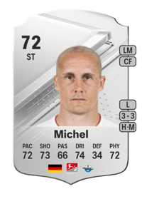 Sven Michel Rare 72 OVR