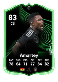 Daniel Amartey UECL Road to the Knockouts 83 OVR