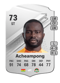 Frank Acheampong Rare 73 OVR