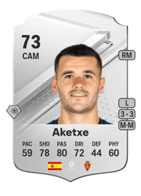 Aketxe Rare 73 OVR