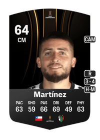 Ariel Martínez CONMEBOL Libertadores 64 OVR