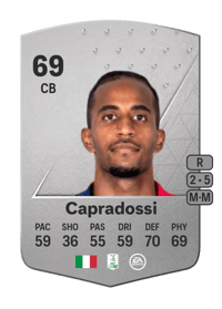 Elio Capradossi Common 69 OVR