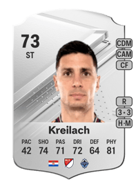 Damir Kreilach Rare 73 OVR