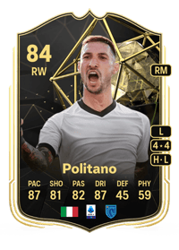 Matteo Politano Team of the Week 84 OVR