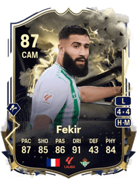 Nabil Fekir Thunderstruck 87 OVR