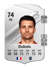 Léo Dubois Rare 74 OVR