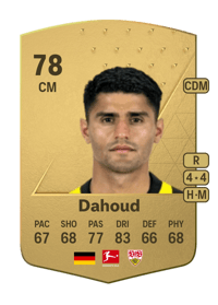 Mahmoud Dahoud Common 78 OVR