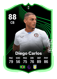 Diego Carlos UECL Road to the Knockouts 88 OVR