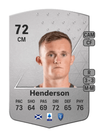 Liam Henderson Common 72 OVR