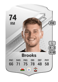 David Brooks Rare 74 OVR