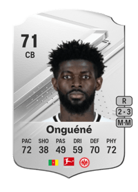 Jérôme Onguéné Rare 71 OVR