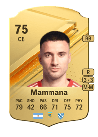 Emanuel Mammana Rare 75 OVR